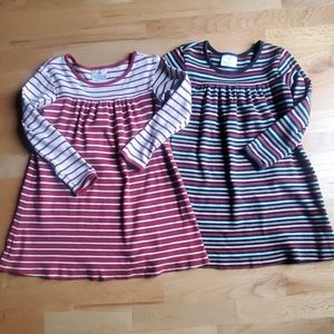 Sz 110, 2 Hanna Andersson play dresses